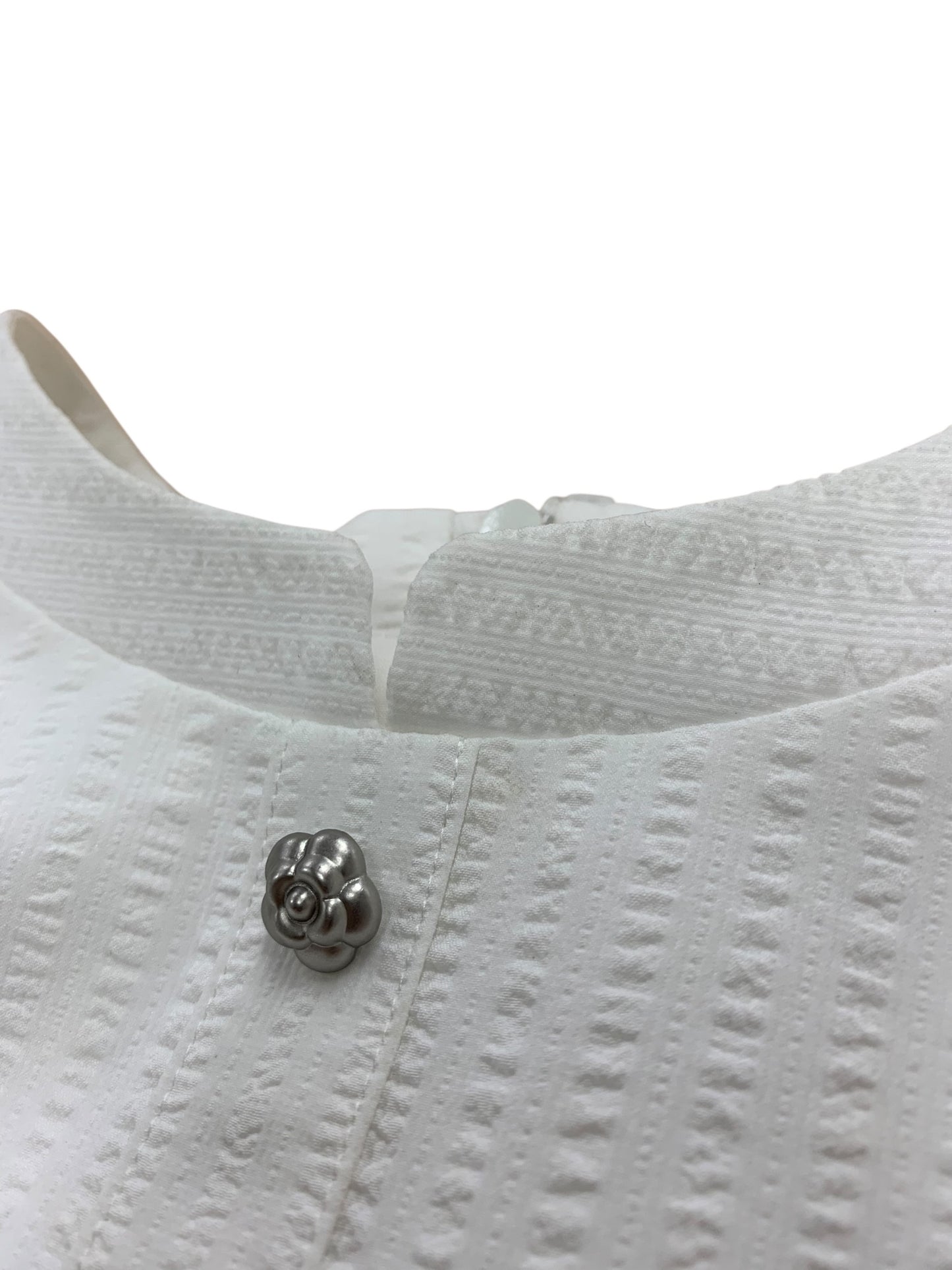 ルネ Soft Light Stripe Dress 5526180 ワンピース 36 ホワイト ティアード IT73YXTXTSUK