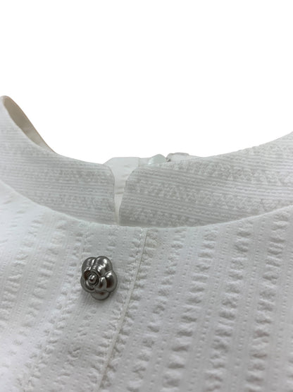 ルネ Soft Light Stripe Dress 5526180 ワンピース 36 ホワイト ティアード IT73YXTXTSUK