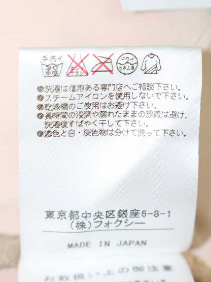 デイジーベロア by フォクシーニューヨーク シャーロット 30578 トップス 38 ピンク ベロア ITSQDDGAKHTK