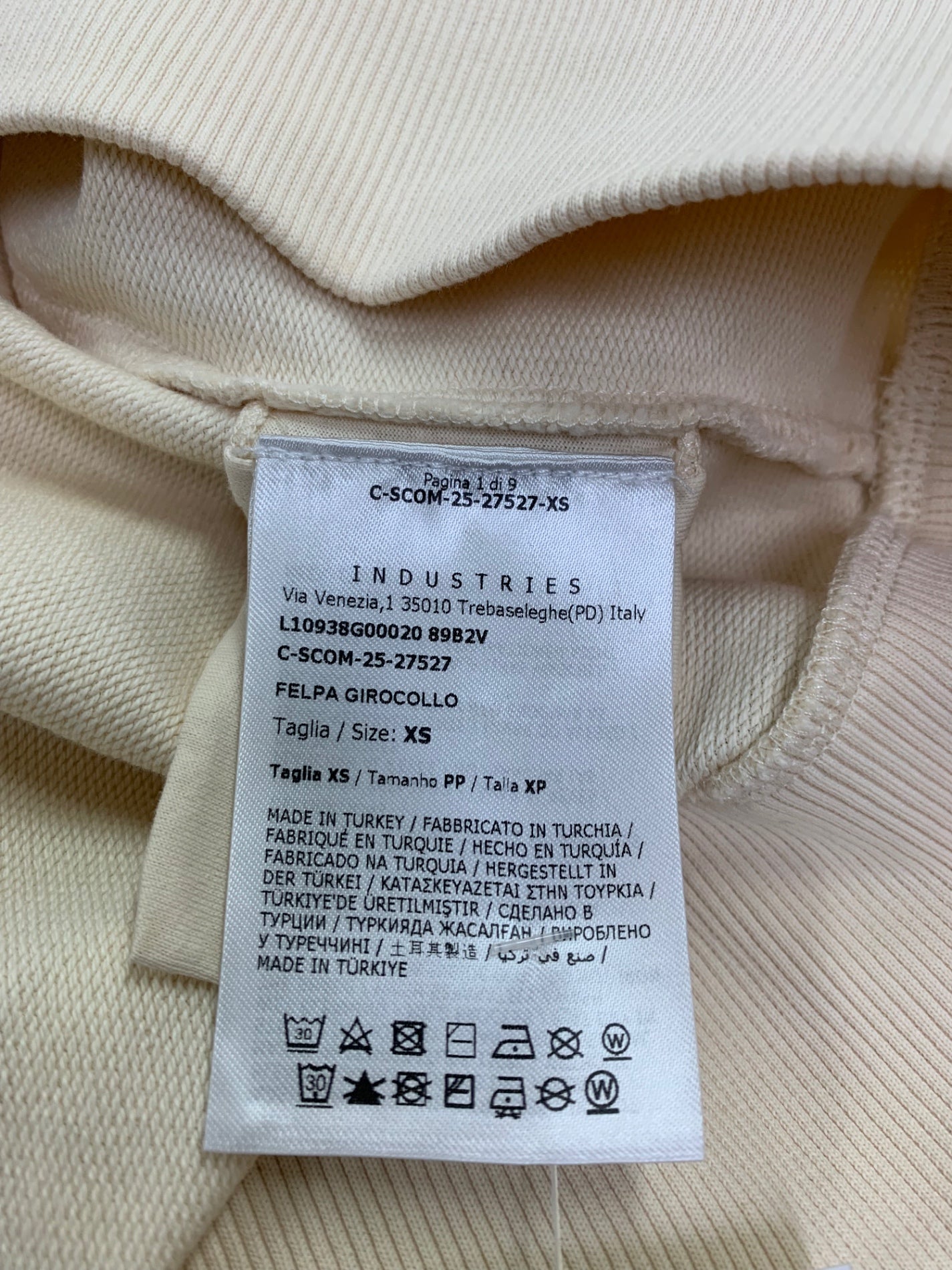 モンクレール FELPA GIROCOLLO SWEATSHIRT L10938G00020 スウェット XS