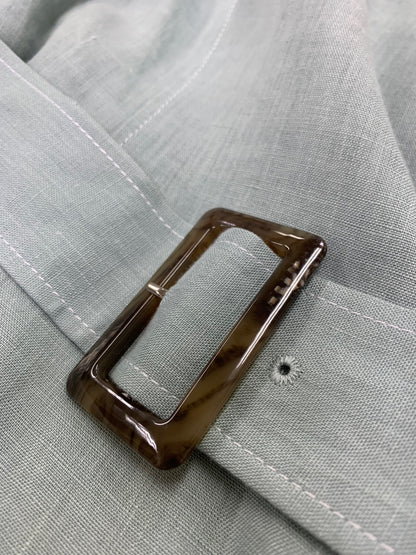 フォクシーブティック Marz Dress メルツドレス 43562 ワンピース 40 グリーン リネン 麻 ITPO8Q07E2U8