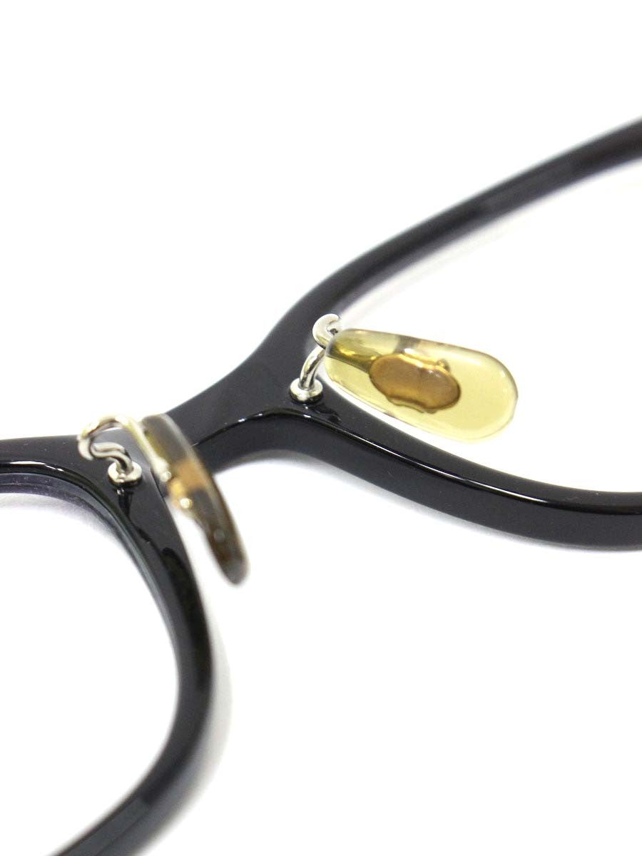オリバーピープルズ Collina BK メガネ ブラック/ゴールド コンビフレーム フルリム ウエリントンシェイプ ITYZNQOJHVK0