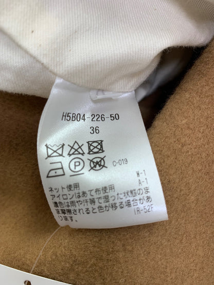 マッキントッシュフィロソフィー H5B04-226-50 Pコート 36 キャメル ハーフ ウール混 ITJWXKG5S7QU