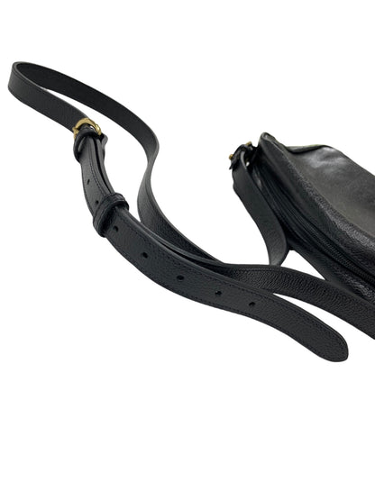 イルビゾンテ ショルダーバッグ ブラック レザー スクエア ゴールド金具 IT5PMIWU0UYO