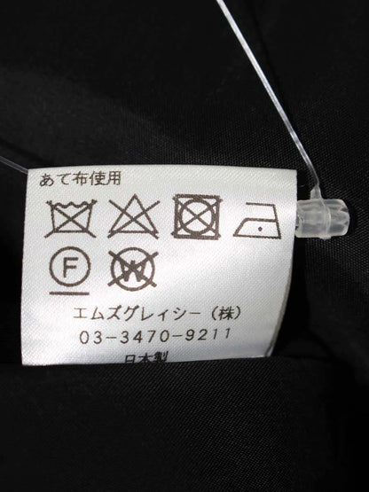 エムズグレイシー 217101 スカート 40 ブラック フレア ITPWXL16T8XA
