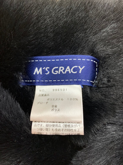 エムズグレイシー 996501 ストール/ショール ブラック ITK8FVGI58KQ