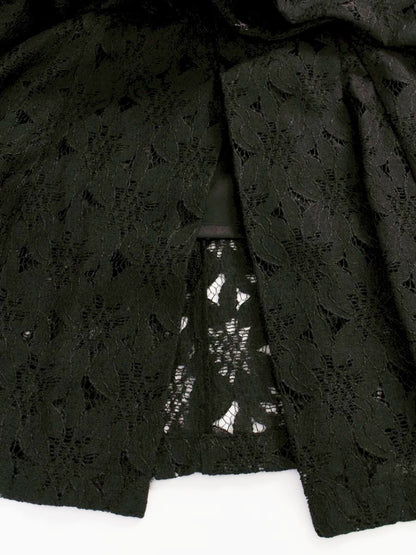 Her lip to フローラル レース マーメイド スカート 1231304096 M ブラック ITCSFPL5U93U 【SALE】