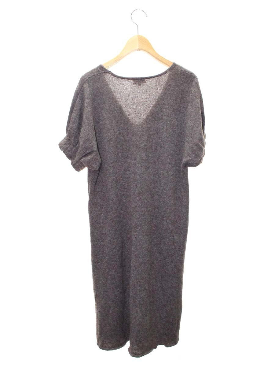 フォクシーブティック 22955 セーター 40 ブラウン ロング カシミヤ IT10UBMSB9GV