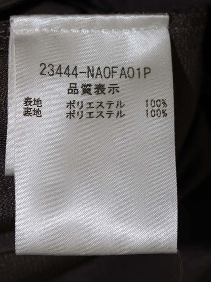 フォクシーニューヨーク エンパイア 23444 ワンピース 38 グレーブラウン ITDJJ5YWEZ4E 【SALE】