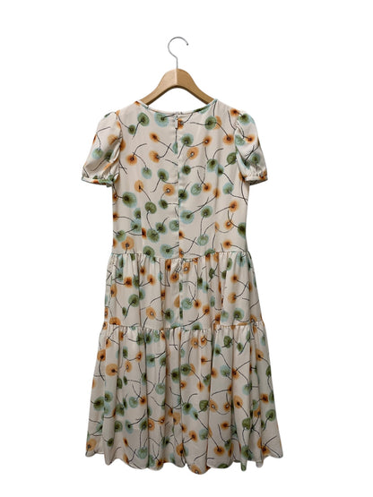 ルネ フラワープリント ティアードワンピース 6236180 34 ベージュ TISSUE社製 IT5UAH7SF2AW