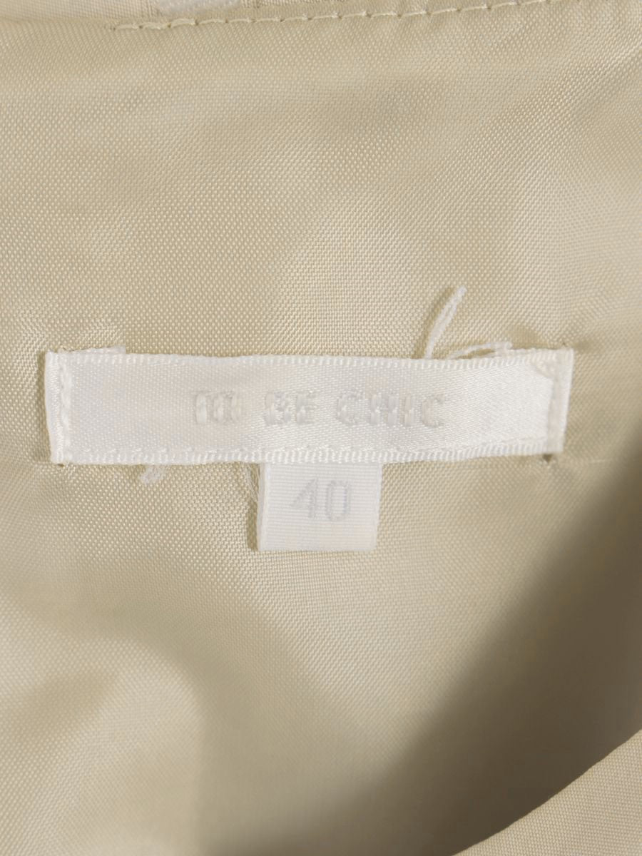 トゥービーシック W5J09-556-40 ワンピース 40 ベージュ ドット ITE8Q1BB1OZD 【SALE】