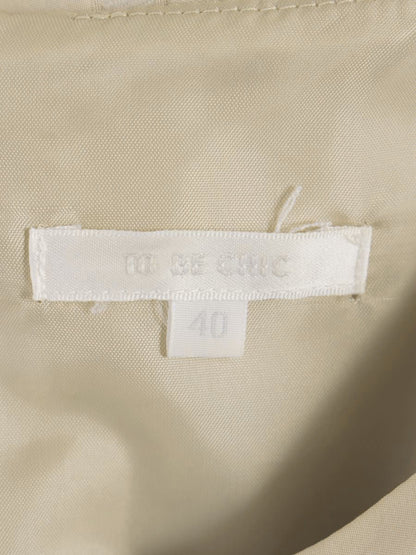 トゥービーシック W5J09-556-40 ワンピース 40 ベージュ ドット ITE8Q1BB1OZD 【SALE】