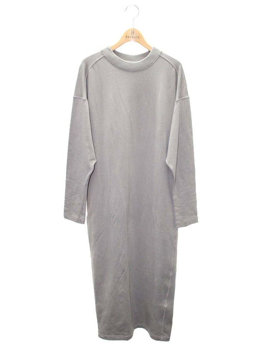 ドゥーズィエムクラス 21-040-500-7030-1-0 ワンピース カーキグリーン ストレッチ素材 長袖 ITCO7HVWUNP9