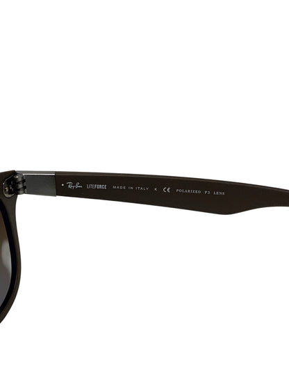 レイバン NEW WAYFARER LITEFORCE RB4207 サングラス グレー セルフレーム スクエア IT2ZW5AEK1JS 【SALE】