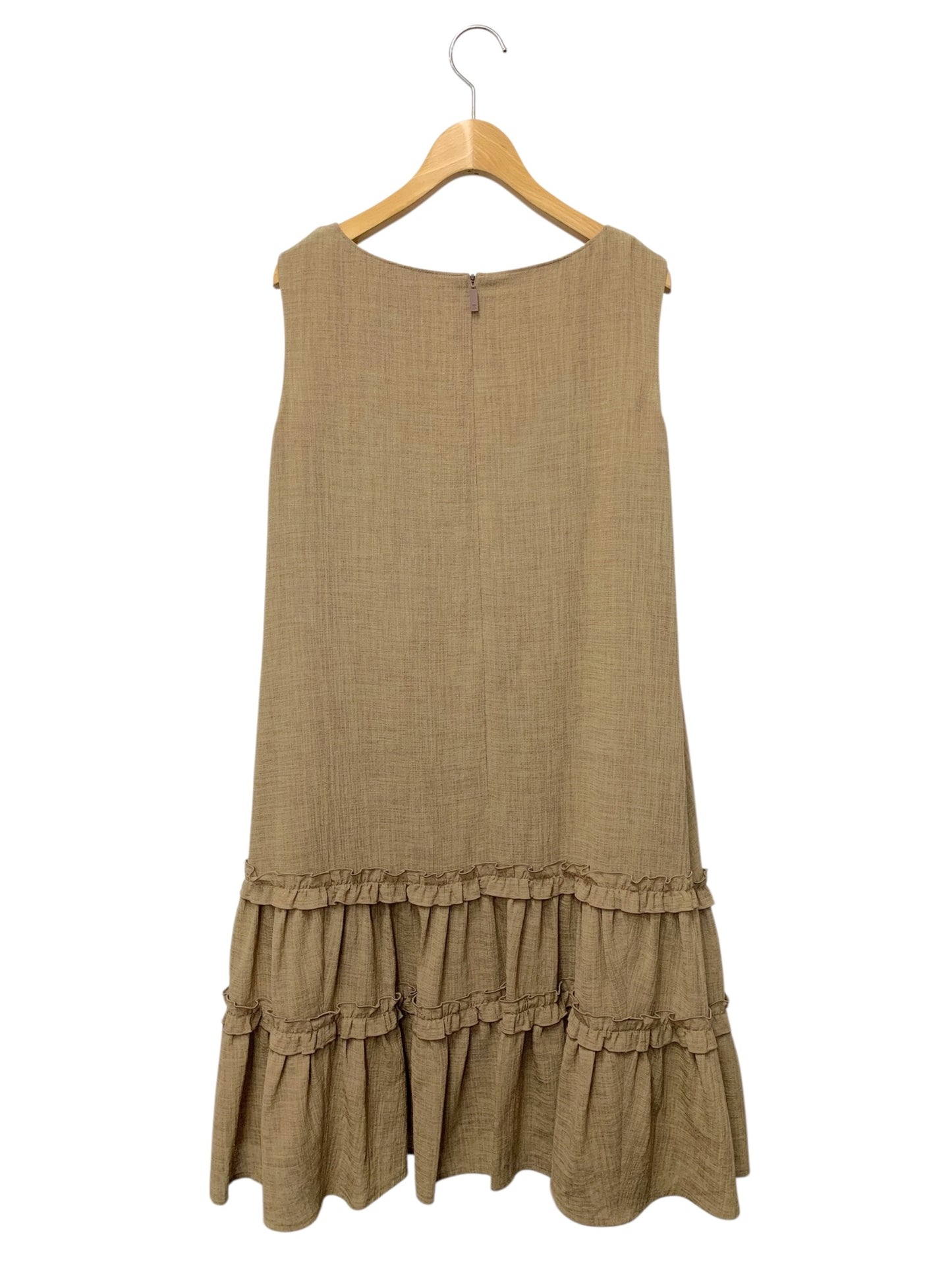 ルネ 5136130 ワンピース 36 ブラウン ティアード ITSWXKHWLA8S