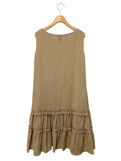 ルネ 5136130 ワンピース 36 ブラウン ティアード ITSWXKHWLA8S