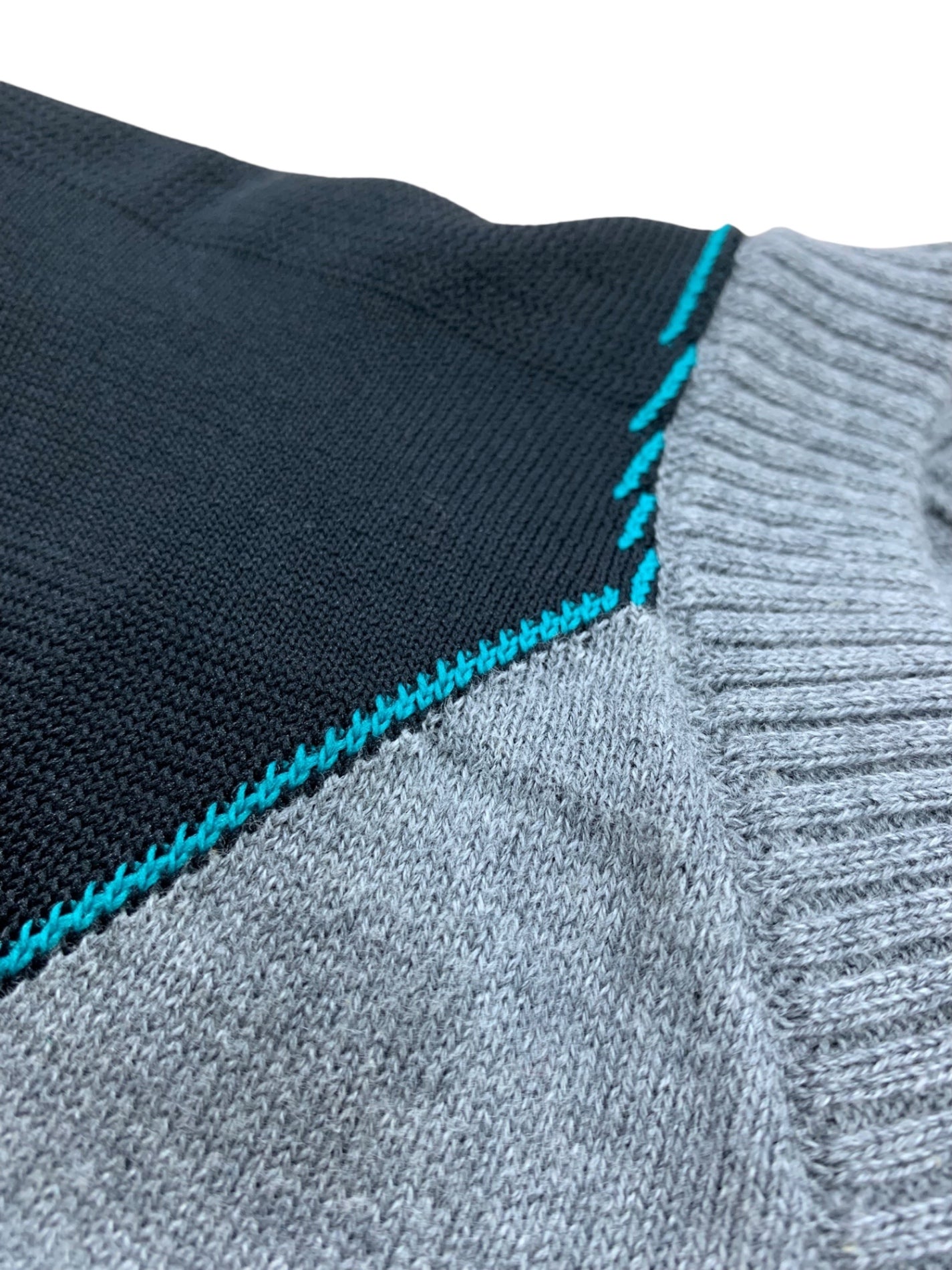 イッセイミヤケメン ME61KN078 Vネックニット 1 グレー コットン ITKK4X71JHWC