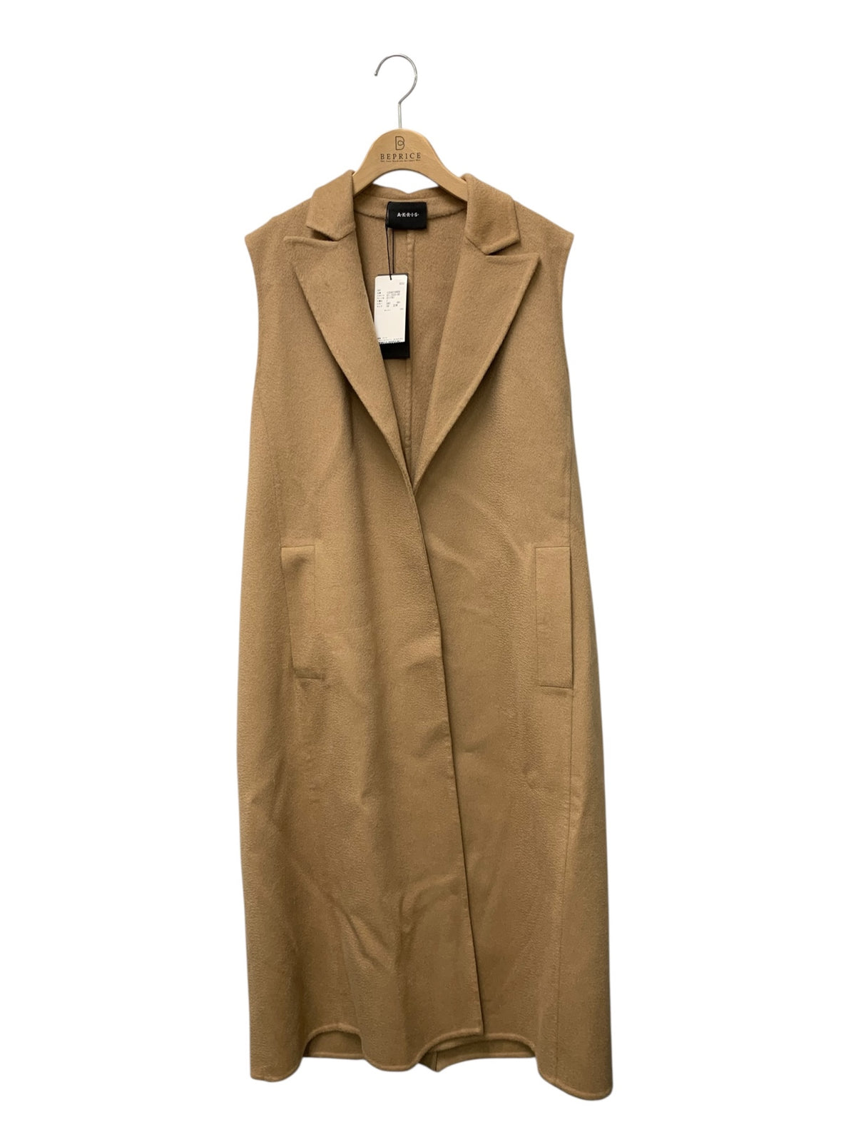 アクリス The Duo Coat 1224019908 コート 38 キャメル ウールダブルフェイス 3WAY仕様 ITIQT5Q1D91W