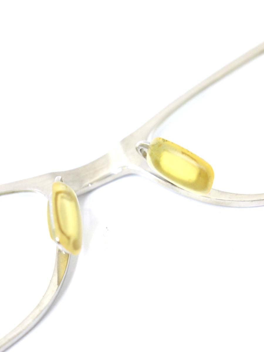 イエローズプラス メガネ ホワイト スクエア ITZUX9I1ECLS 【SALE】