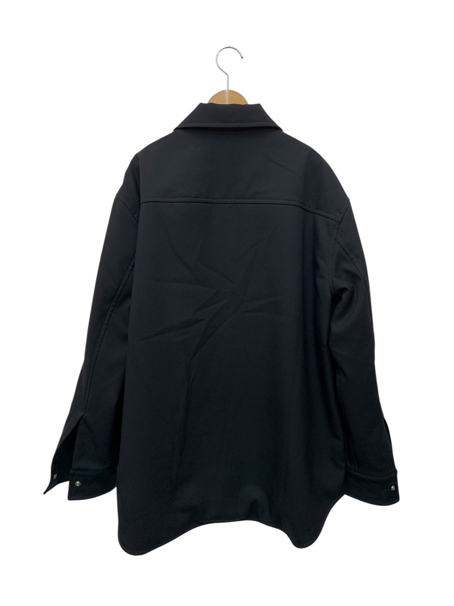 ジルサンダー OUTER SHIRT 01 PD J21BN0039 J70001 アウターシャツ ジャケット 48 ネイビー 22AW ITIE4VNUKKM4