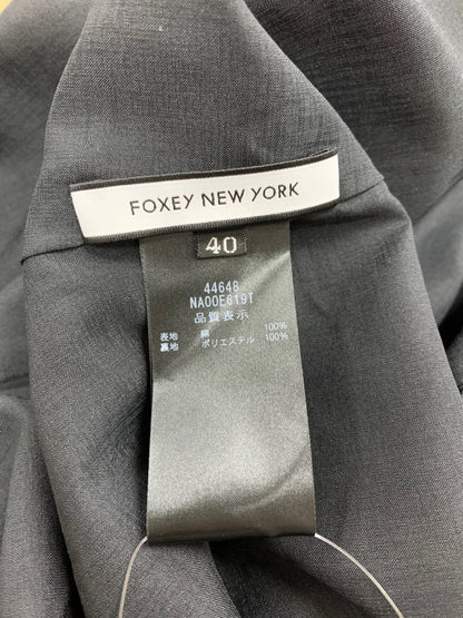 フォクシーニューヨーク Sarasara Dress 44648 40 ネイビー IT8XMBJYQTUS