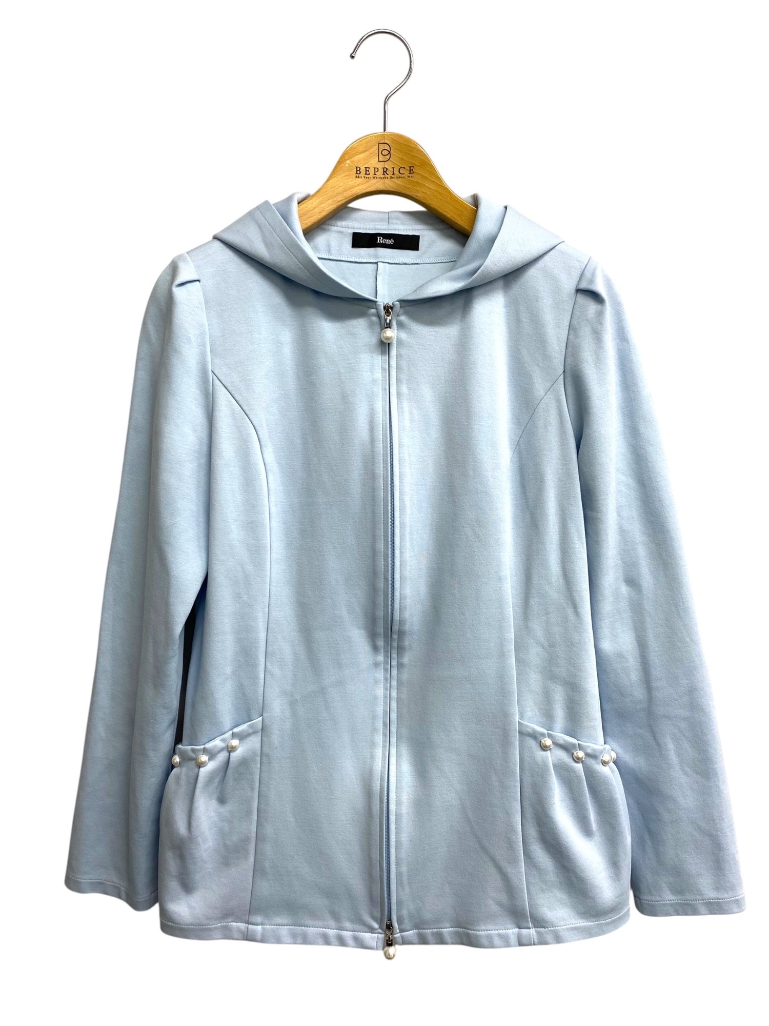 ルネ 5227090 パーカー 38 ブルー パール | 中古ブランド品・古着通販