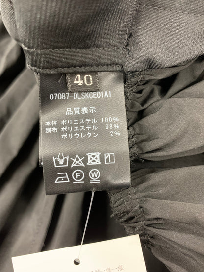 デイジーリン 07087 スカート 40 ブラック Aライン ’24 ITI0VXE0EKYS