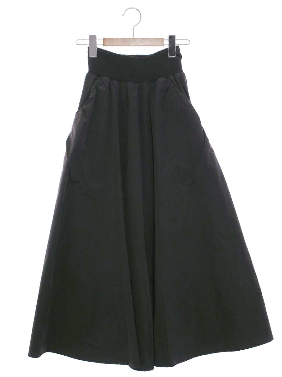 フェンネル 002583 スカート F ブラック ニットウエスト フレア ITITHSFQ0690