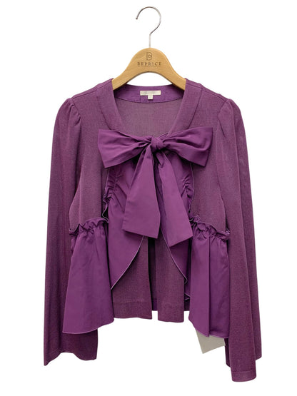 トゥービーシック UDE31-734-34 カーディガン 2 パープル リボン ITD1F6XOTC4I