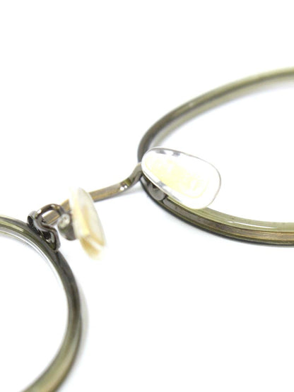 恒眸作 T272 メガネ ゴールド コンビフレーム ウェリントン ITMWM81U34VM