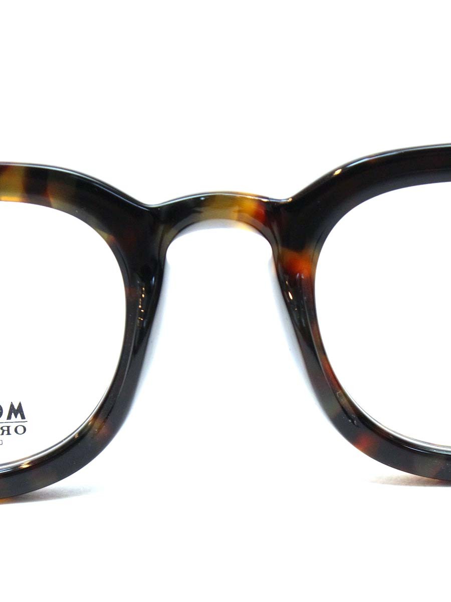 モスコット DAHVEN メガネ ブラウン セルフレーム フルリム ウェリントン IT86739OFGNS