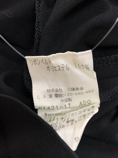 トゥービーシック UM435-401-09 ワンピース 40 ブラック タック くるみボタン ITXDGIELBL5W