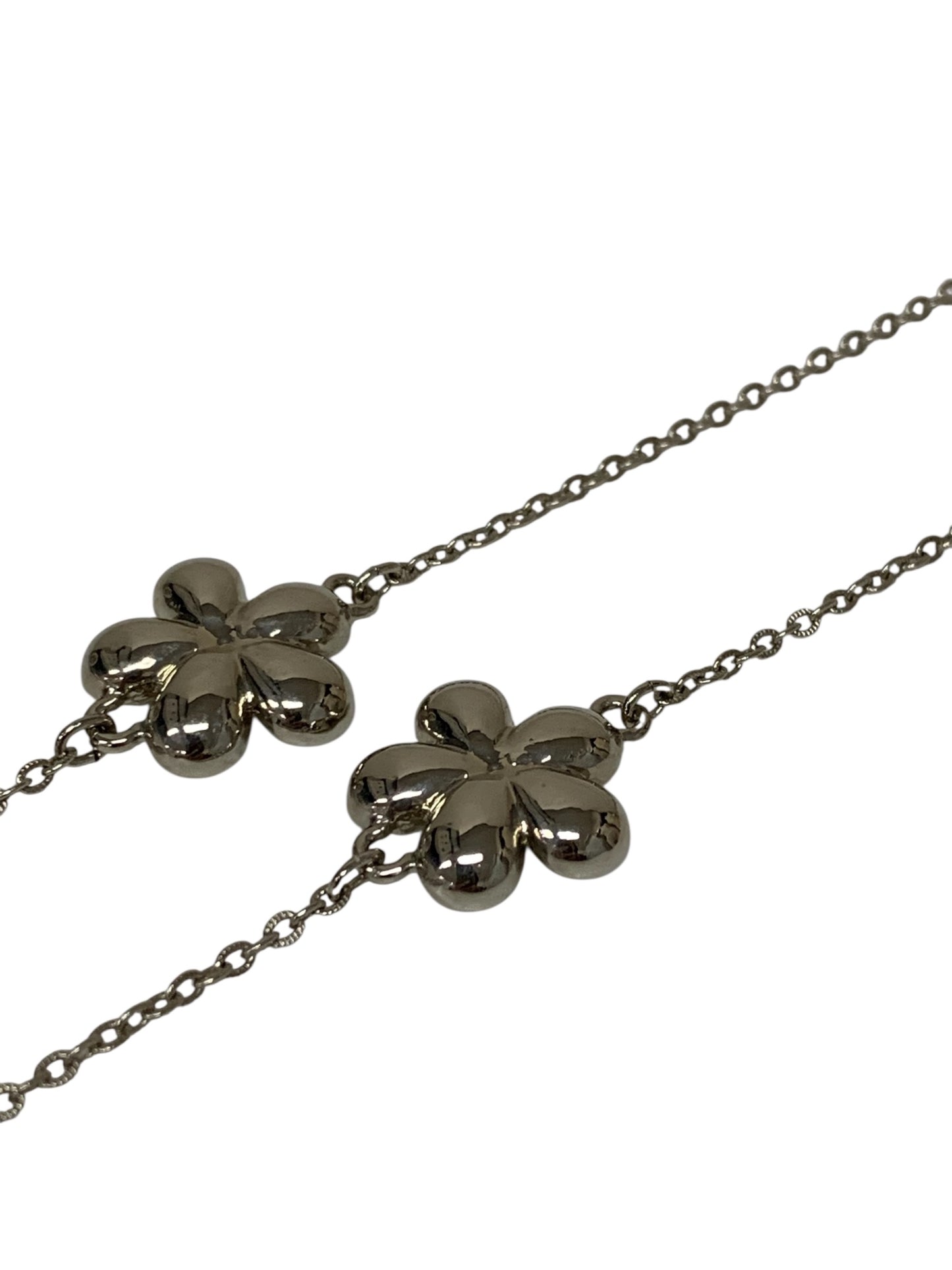 ルネ Flower Necklace ネックレス シルバー ストーン IT28WJQF46XC