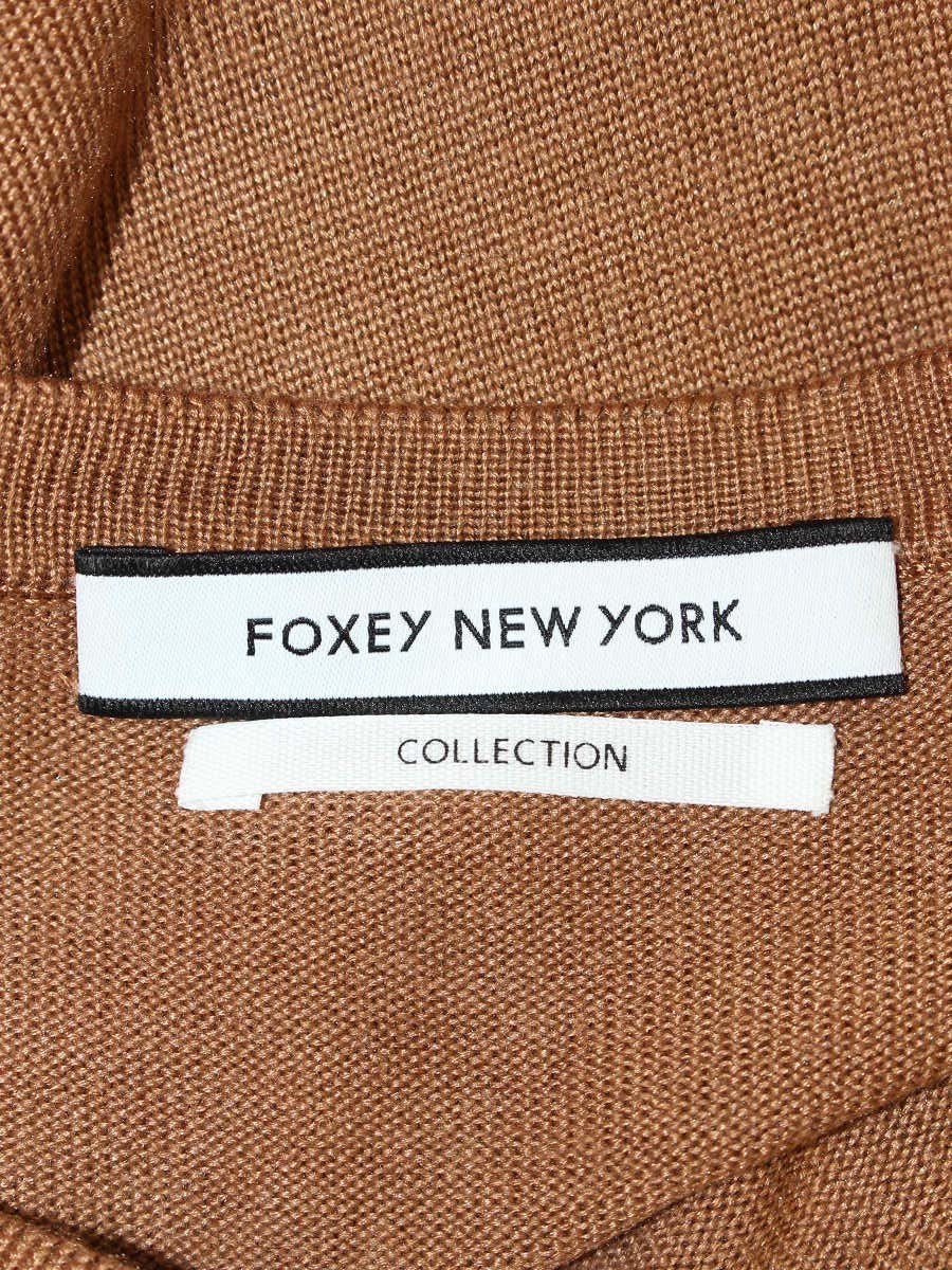 フォクシーニューヨーク collection Knit Top 40015 38 ブラウン ニットトップス ITH51H66IY2C