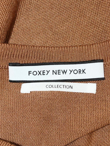 フォクシーニューヨーク collection Knit Top 40015 38 ブラウン ニットトップス ITH51H66IY2C