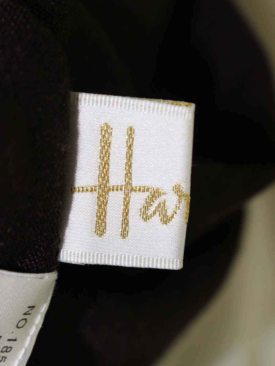 ハロッズ 18520151 ニット ブラウン ウール カシミヤシルク タートルネック IT47MY39DKXK