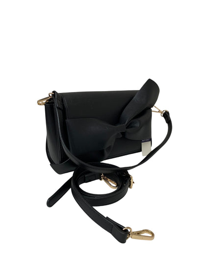 エムズグレイシー 774526 ショルダーバッグ ブラック リボン フェイクレザー ITNKJ66DYPES