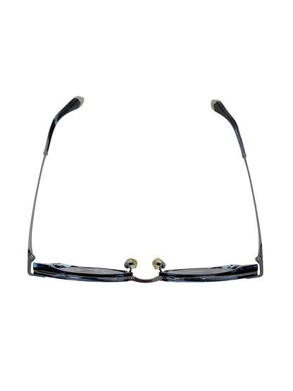 杉本圭(スギモトケイ) KS-108 メガネ ブルー セルフレーム フルリム ウェリントン ITL9MQ3LJ3TY