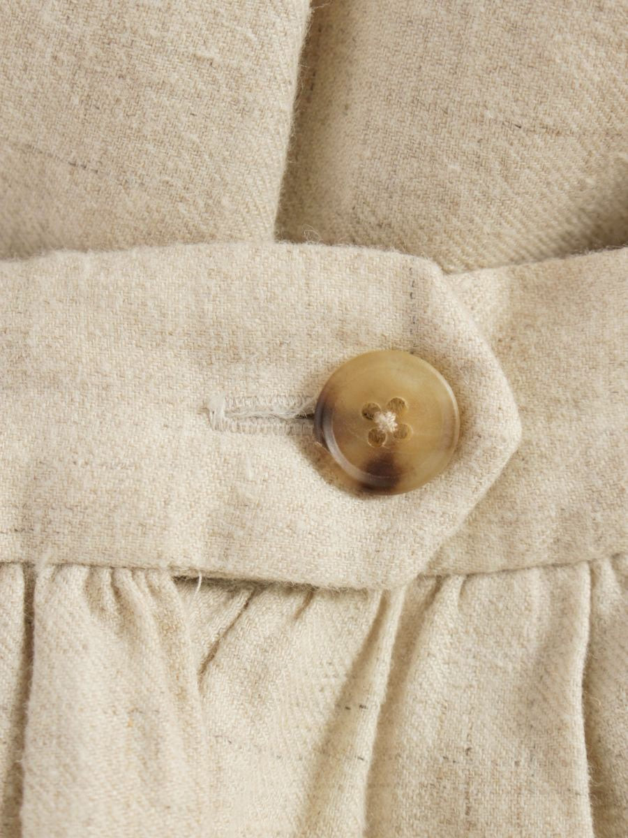 ヤエカ WRITE 90669 スカート S ベージュ リネン IT5FLOK5QITP