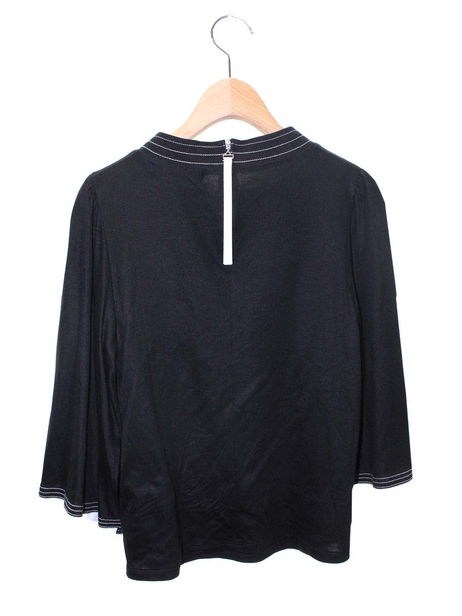 エムズグレイシー Bell Sleeve Cut sew 915115 Tシャツ カットソー 38 ブラック ITJXYN49SQJG 【SALE】