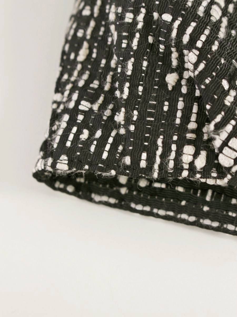 ルネ 6415140 ショートパンツ 34 ブラック/ホワイト TISSUE ツイード ITSTZ9XXHRA8