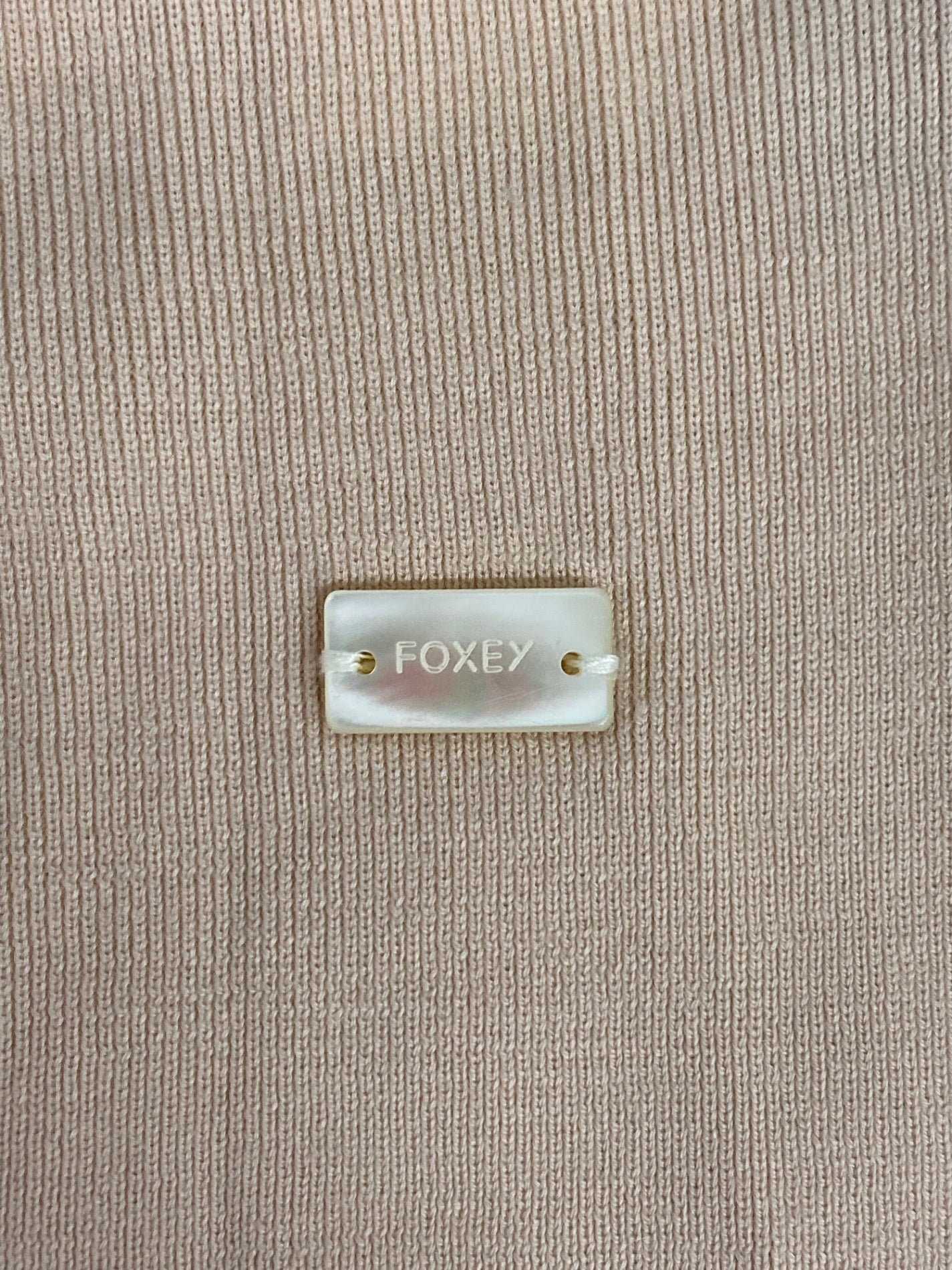 フォクシーブティック グレースウールタートル 33631 セーター 38 ピンクベージュ ニット ITBSM3QZ537P