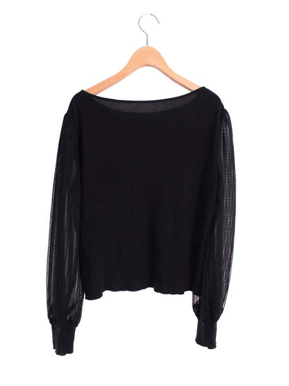 フォクシーブティック Knit Top "L'amitie 43366 ニット 42 ブラック IT4517PTT0BX 【SALE】