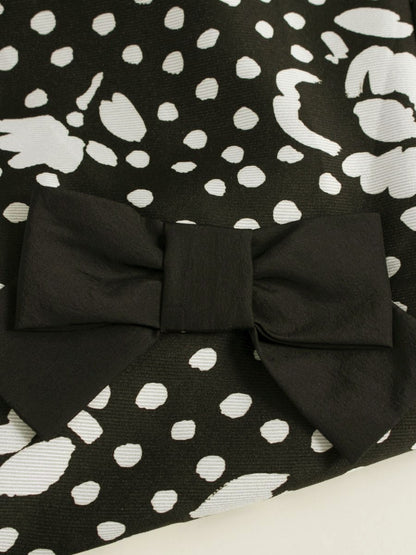 エムズグレイシー 231313 ワンピース 44 ブラック フラワー刺繍 ITWRAF00POS2