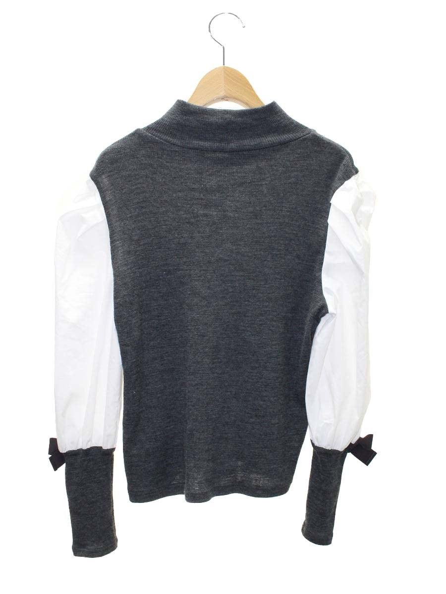 エムズグレイシー レイヤードカットソー 115609 40 グレー IT43GPK9E78P
