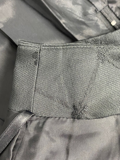 エムズグレイシー 427713 スカート 36 ブラック 刺繍 フラワーモチーフ ITIXDOWTL2N4