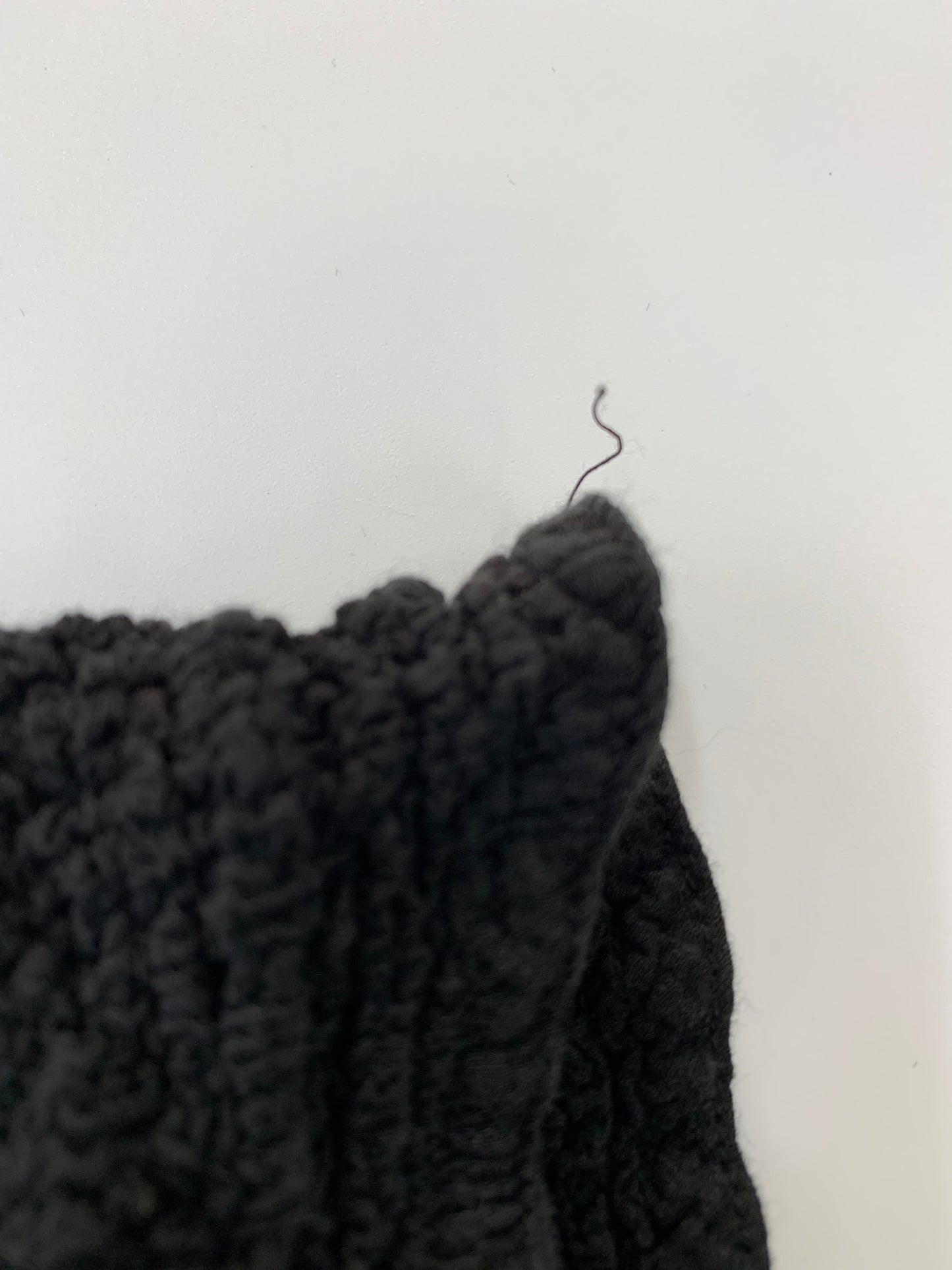 ミーイッセイミヤケ MI24FR739 プルオーバー ブラック カリフラワー ITDGBL96EIKS