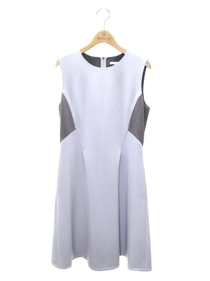 フォクシーニューヨーク ワンピース ダリア 35025 40 ブルー/グレー IT9UXNNZ9904