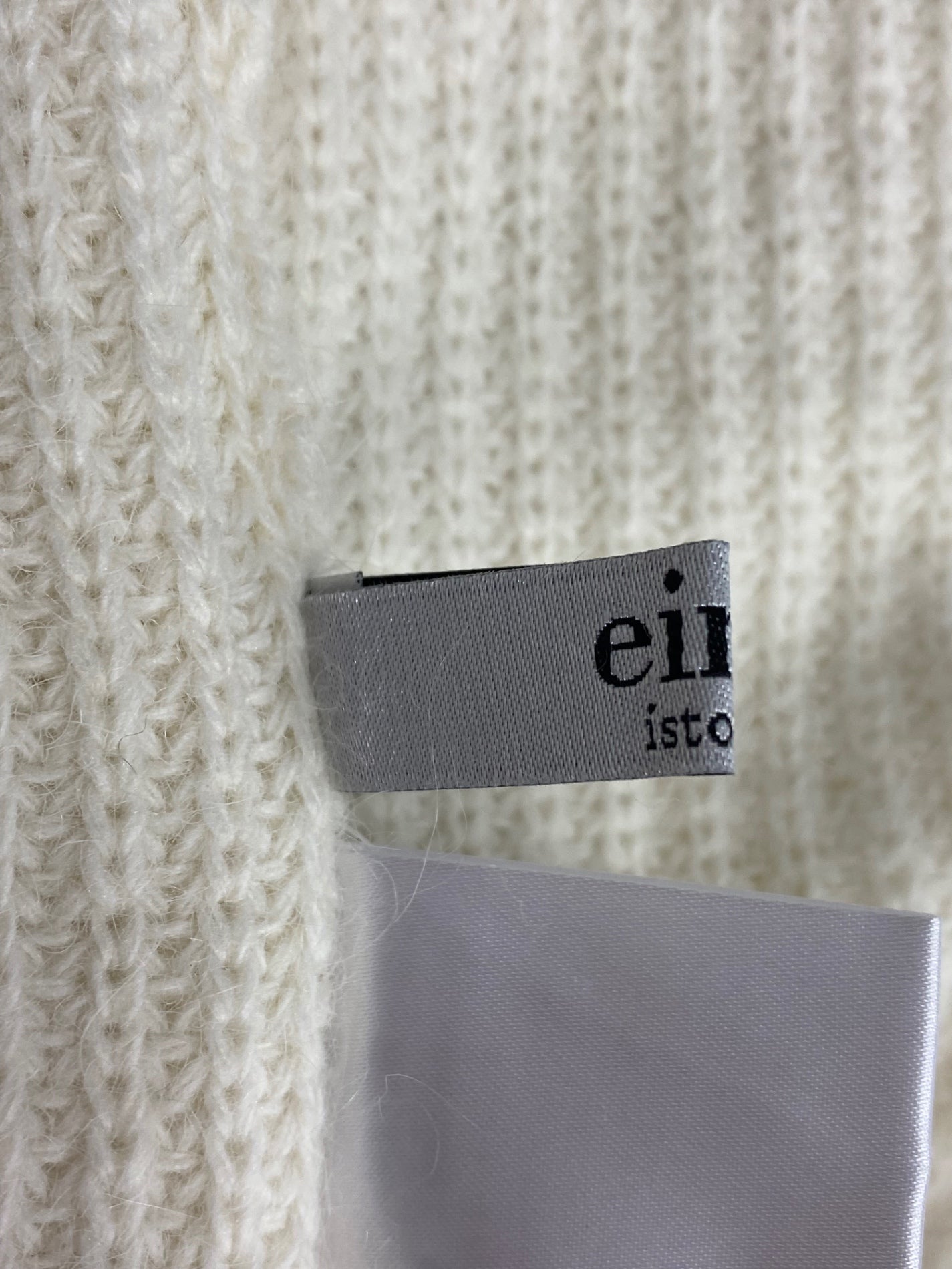 エイミーイストワール パールポイントアンゴラニットトップス  1119511492-0 F ホワイト 2019AW ITHYSY1XZ1B8