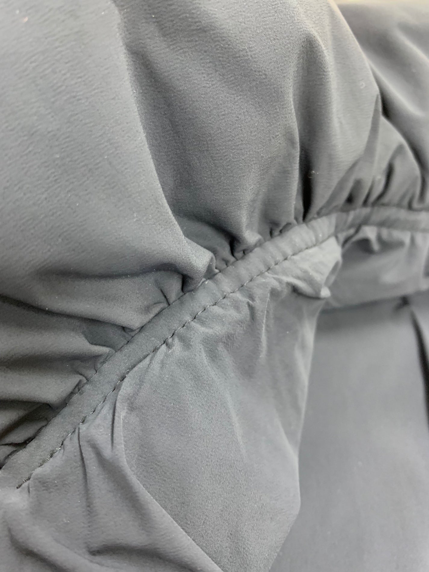 エムズグレイシー 819509 ダウンコート 38 ネイビー レッキスファー ダブルジップ 2way ITDK6VNDLB4P